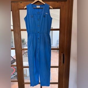 Women’s Vintage Blue Jumpsuit